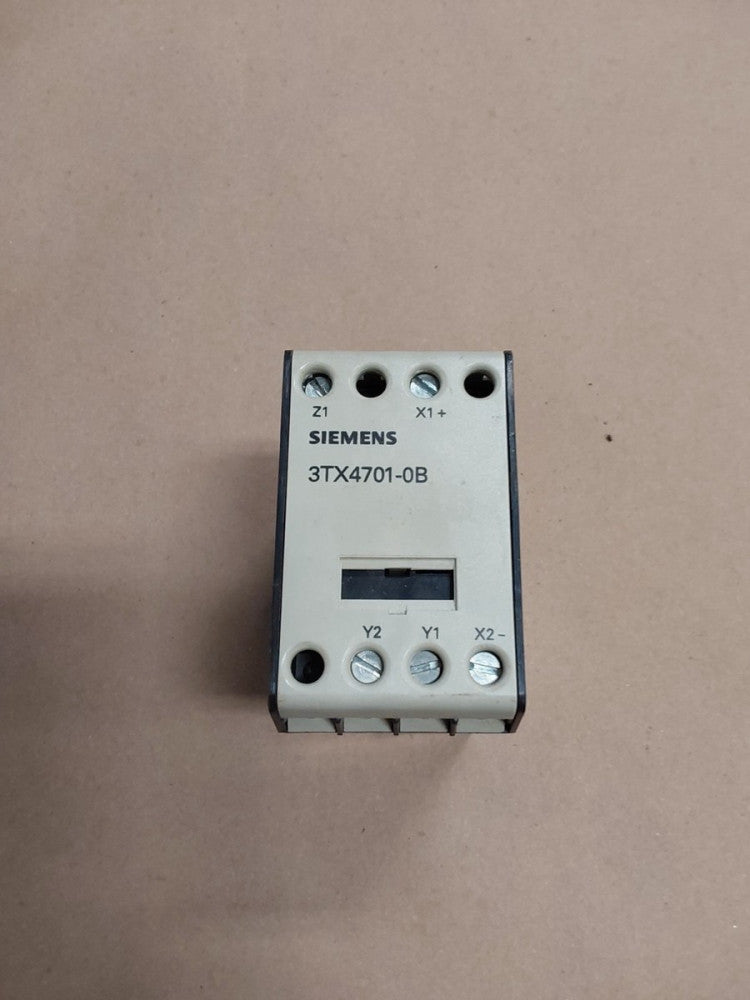 Siemens 3TX4701-0B Opening Delay Device