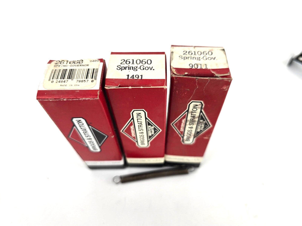 3pcs NOS Briggs & Stratton 261060 Governor Spring