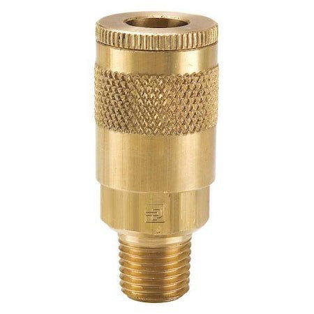 Parker B12a Coupler Body,Brass,Mnpt,1/8 In. Pipe