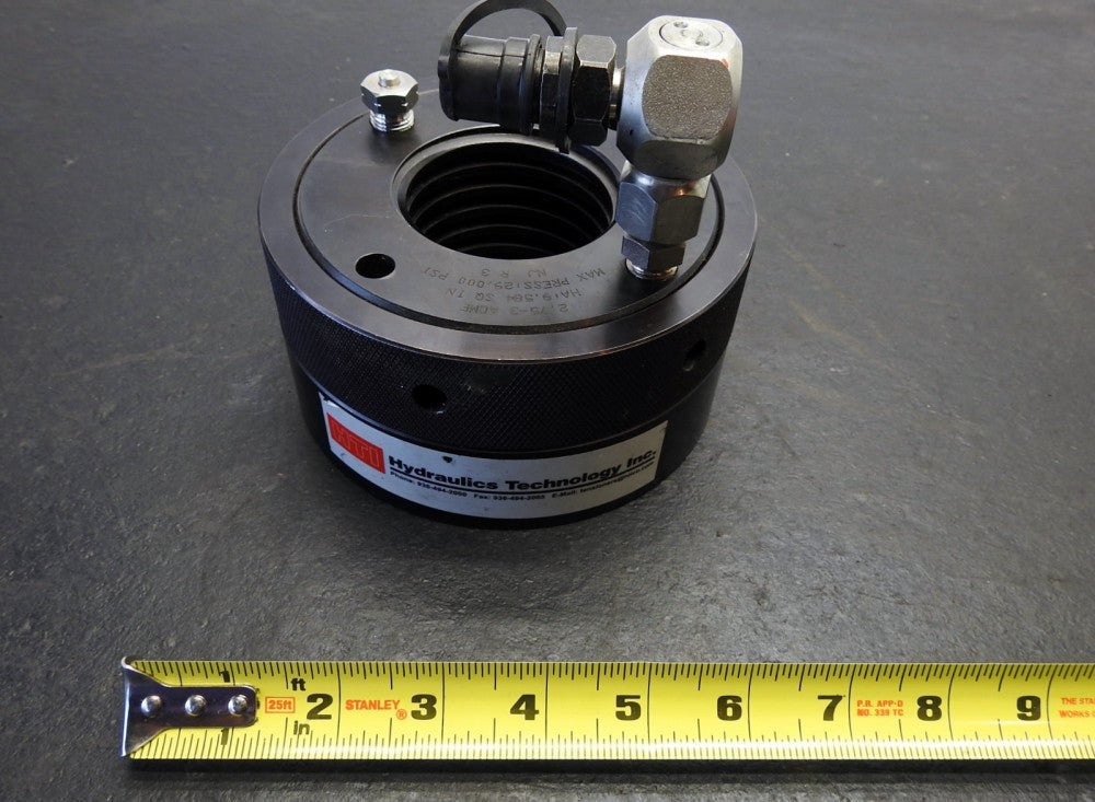 Hydraulic Technology Thread Tensioner Acme 2.75-3 HA: 9,584 Sq In, Max Press 29*