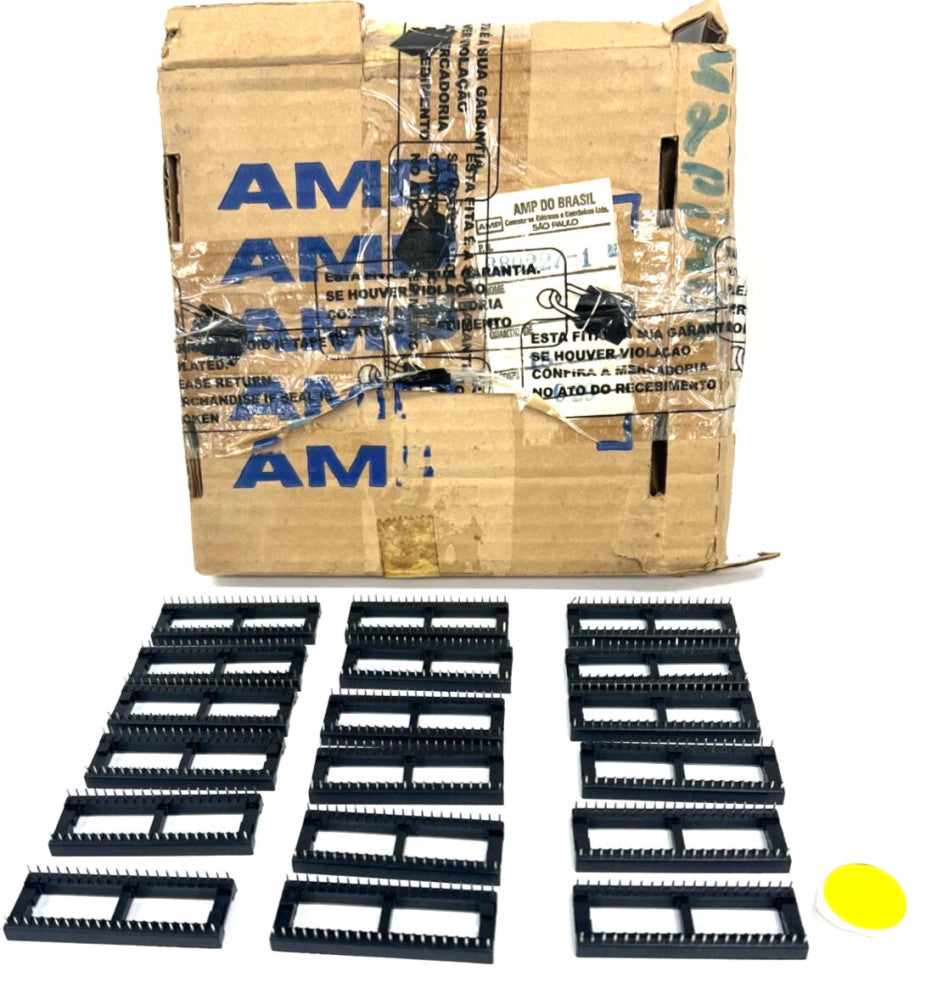42 PIN SOCKETS ADAPTOR LENGTH 2-1/8" WIDTH 3/4" LOT OF 18