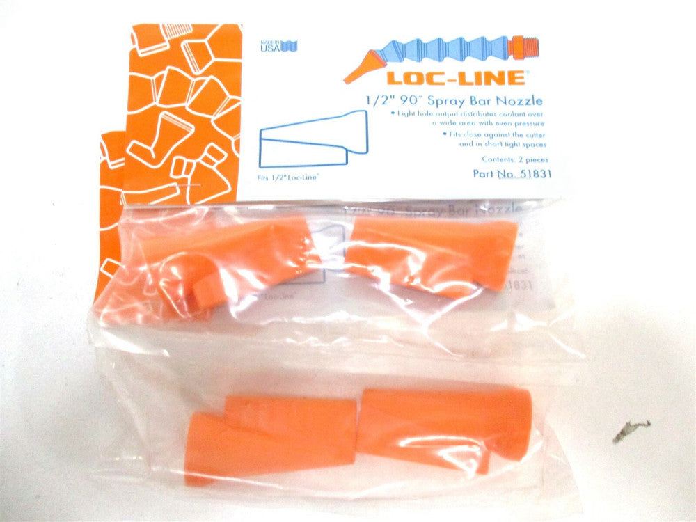 Loc-Line (51831) 1/2" Hose Inside Dia Acetal Copolymer Spray Bar Nozzle - 4 QTY