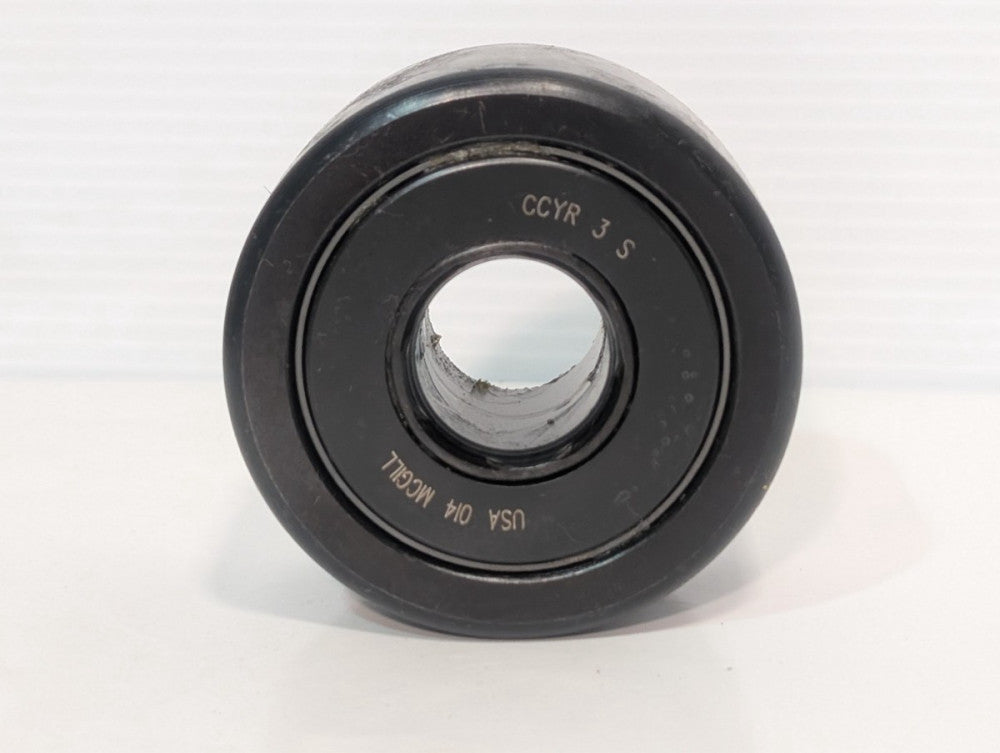McGill CCYR 3 S CAMROL yoke roller cam follower, 3in OD, sealed, USA as shown