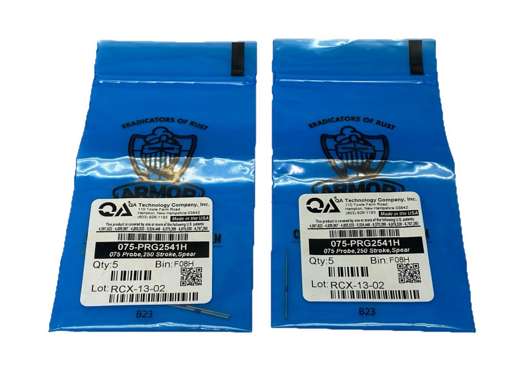 QA Technology 075-PRG2541H Test Probe 075 Probe 250 Stroke Spear LOT OF 10