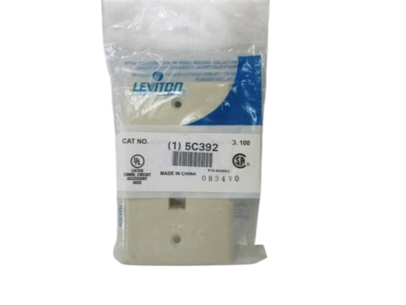 LEVITON 40244-I TELEPHONE WALL JACK  NSMP