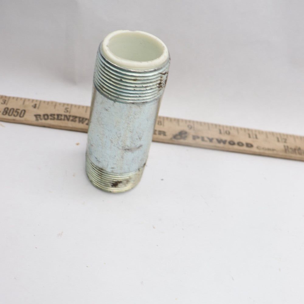 Dielectric Nipple with Pex Insulator Galvanized Steel 1-1/4" x 4"