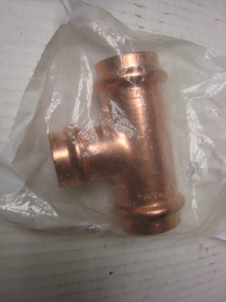 NIBCO 1 in x 1 in x 3/4in. Copper Press x Press x Press Pressure Tees P37