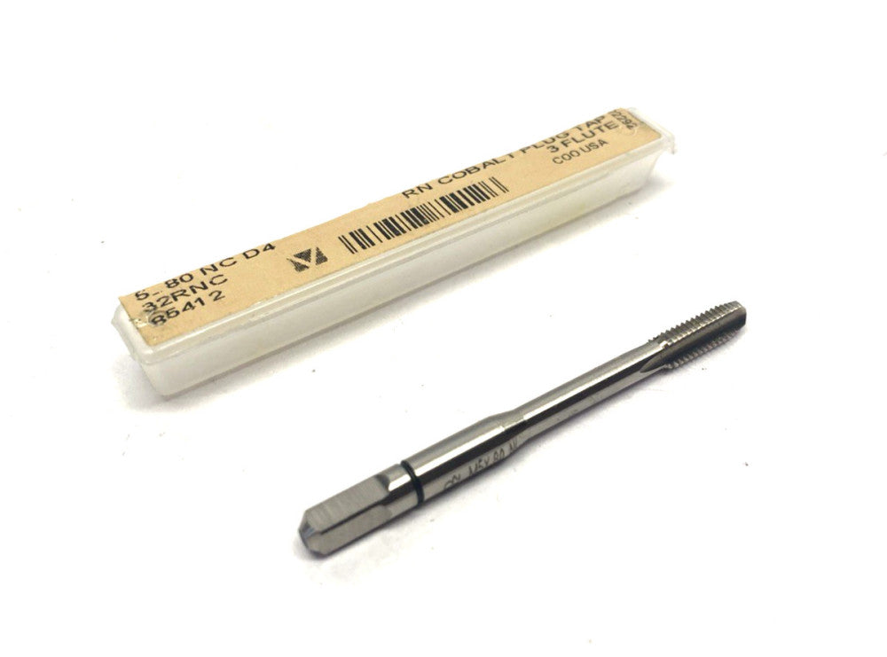 Viking Drill 85412 M42 Cobalt 3 Flute Plug Tap M5 x 0.80 NC D4 32RNC