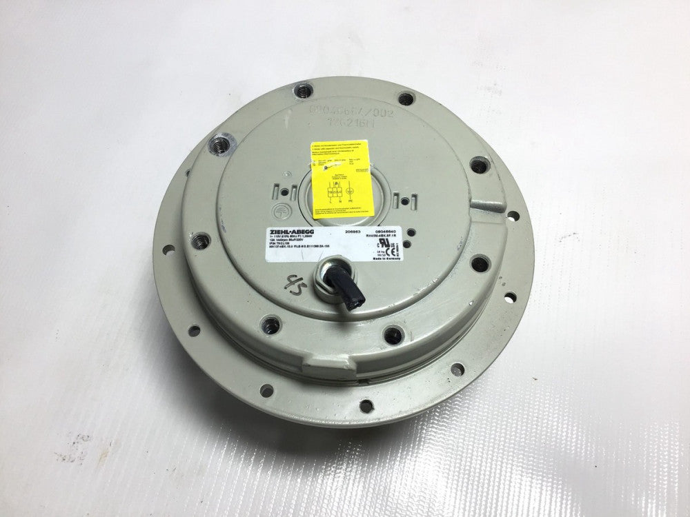 Ziehl-Abegg 206863 Electric Motor Ventilator Radial Fan 60Hz 12A 1440RPM 115V