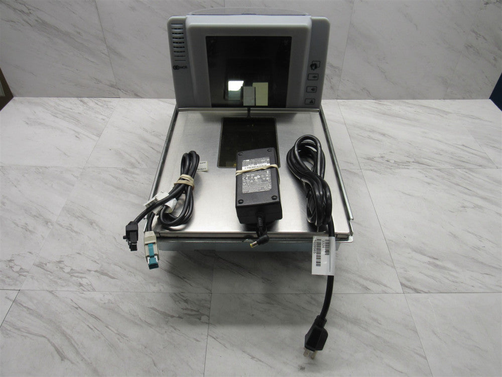 NCR 7878-2001 Bi-Optic POS Scanner Scale ALL BLACK Powered USB with Adapter