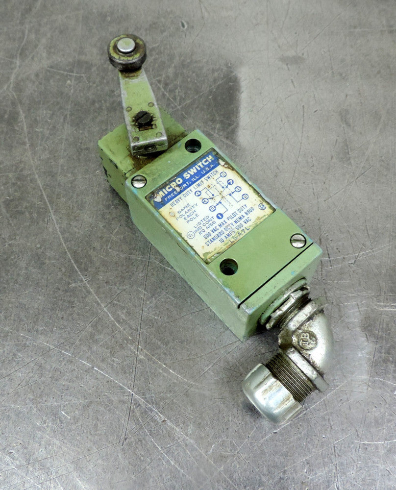 Honeywell LSA7L Micro Switch Roller Lever Limit Switch