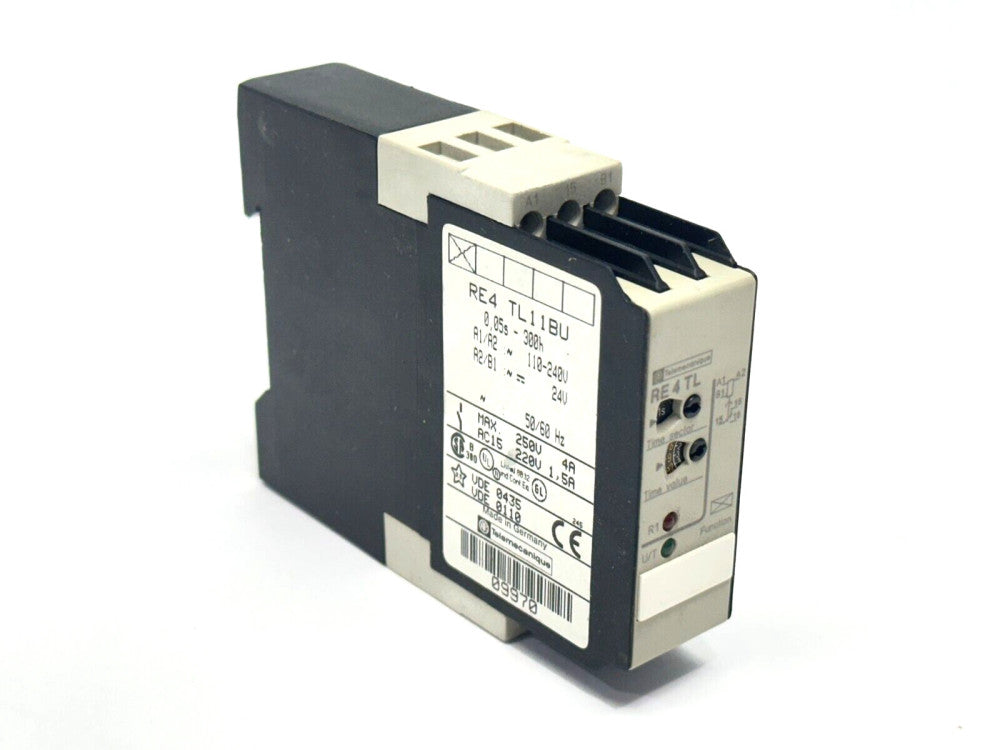 Telemecanique RE4-TL11BU Time Delay Relay 0.05s - 300h 110-240V / 24V