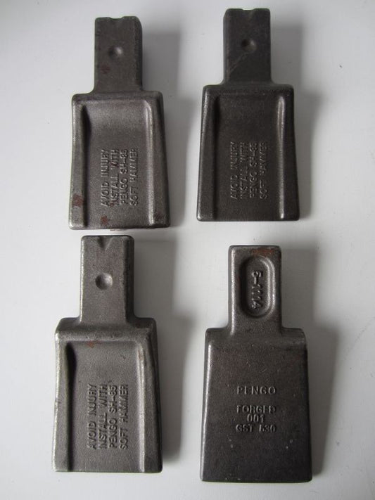 (Lot of 4) Pengo 5-1114 Dirt Tooth Forged New