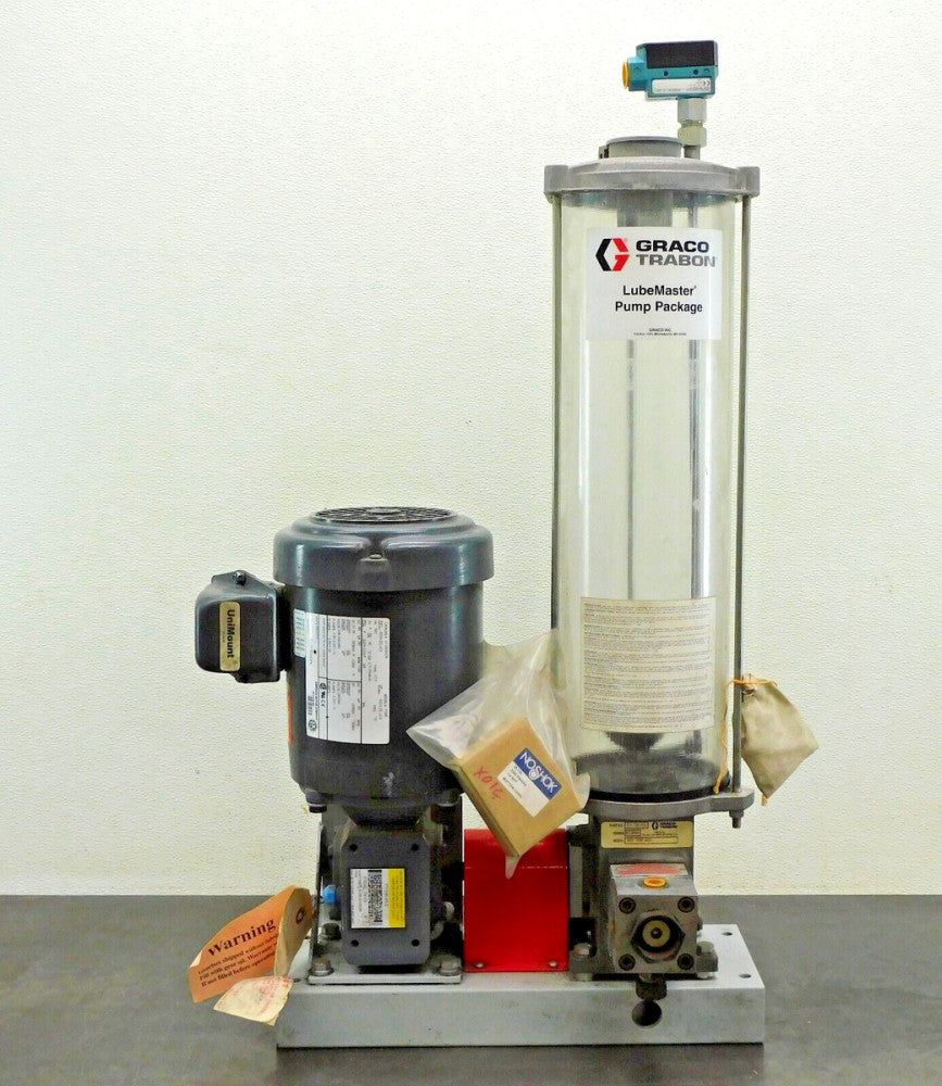 Graco Trabon LubeMaster Pump Package Assembly 521-700-000 Lubricator Oiler KC08A
