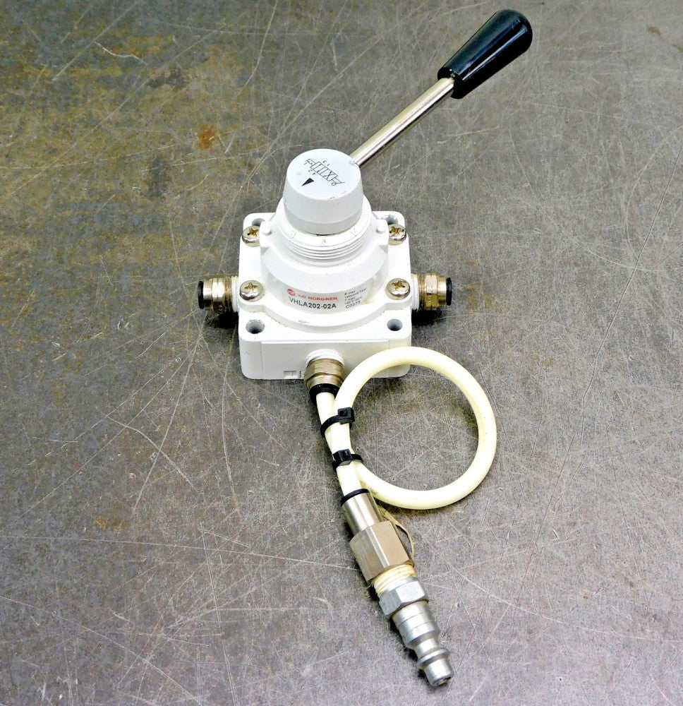 Norgren VHLA202-02A Rotary Pressure Hand Valve 140PSI 1/4" NPT