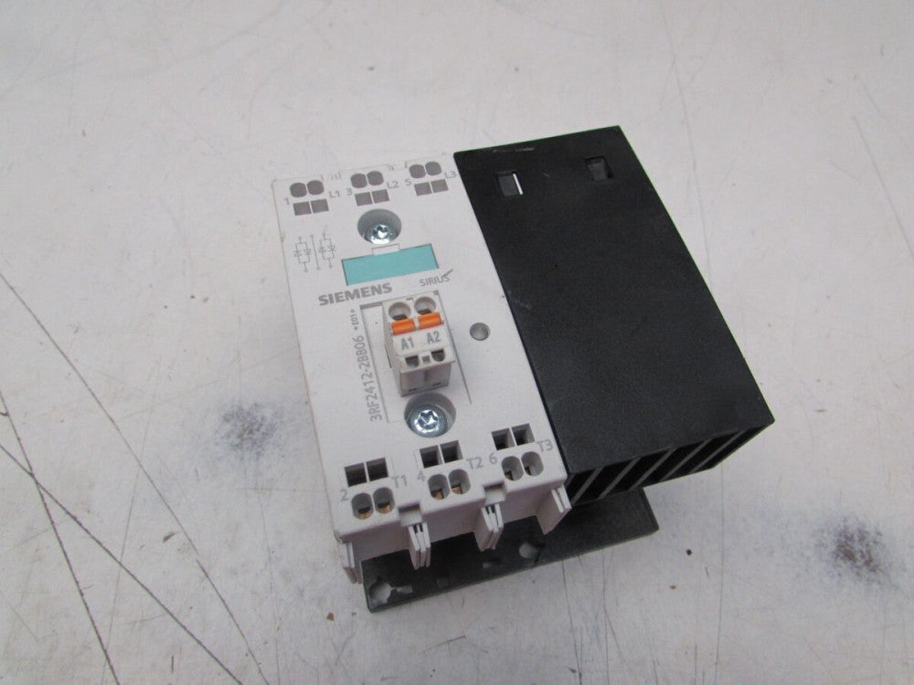 SIEMENS 3RF2412-2BB06 CONTACTOR 12.5A 600V 24VDC XLNT USED TAKEOUT MAKE OFFER !!