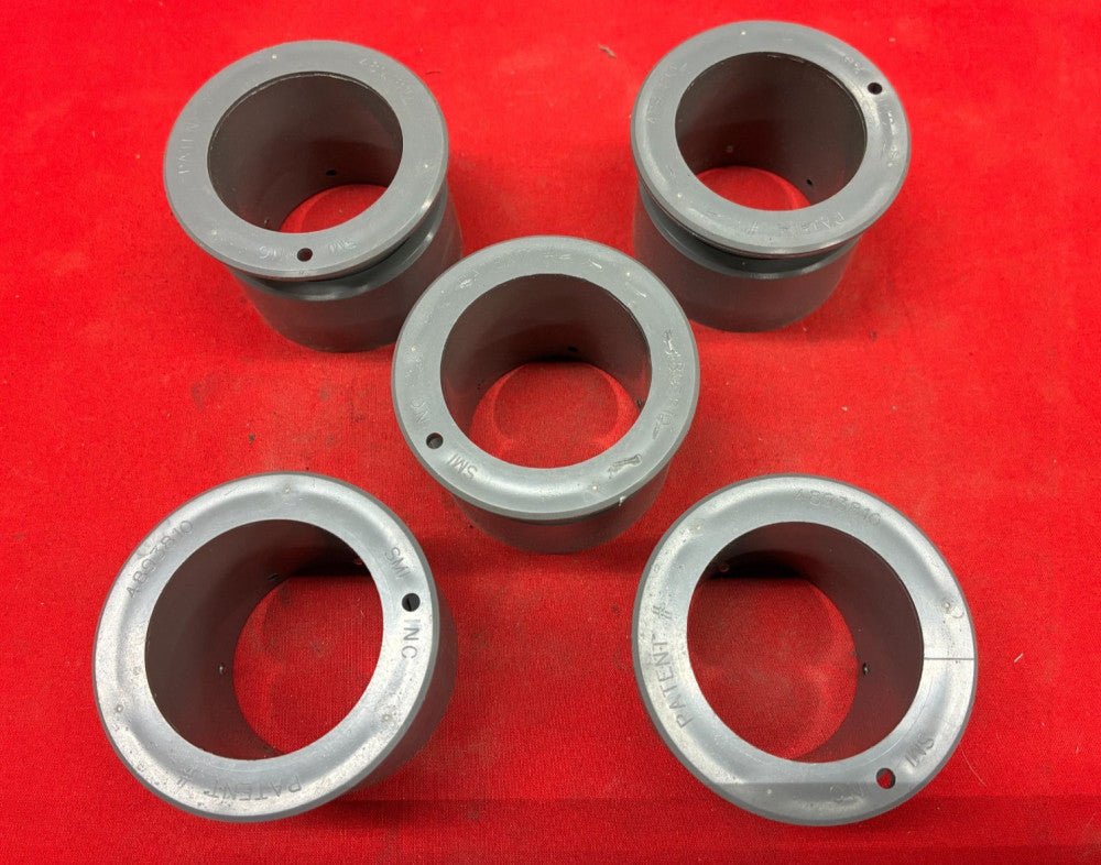SMI INC SHAFT COLLAR 4893810 OUT DIAM: 3" INS DIA: 2" HEIGHT: 2-1/16" (LOT OF 5)