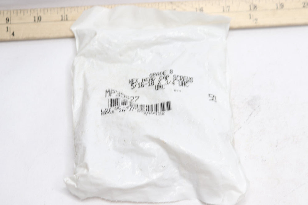 (50-Pk) Hex Head Cap Screw Grade 8 5-1/16" -18 X 3/4" UNC MP39027