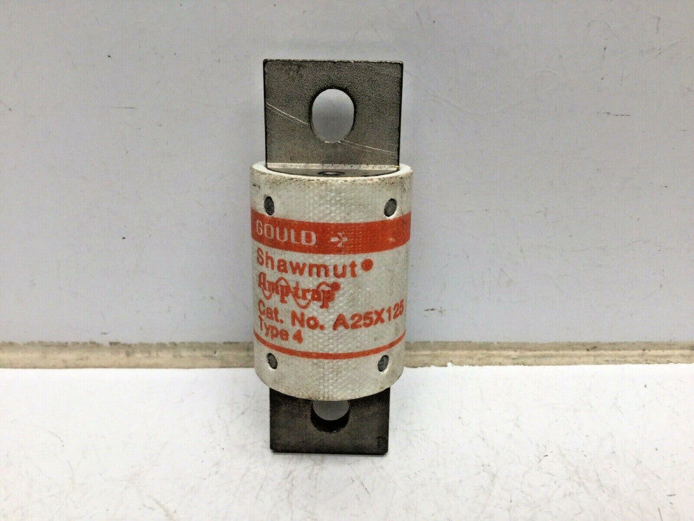 GOULD Ferraz Shawmut A25X125 Type 4 Fuse 125 AMP 250V
