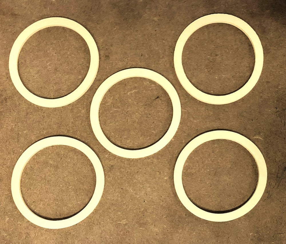 Unbranded 0.13X0.23 Inch O-Ring 2.97X2.43 Inch [Lot of 5] NOS
