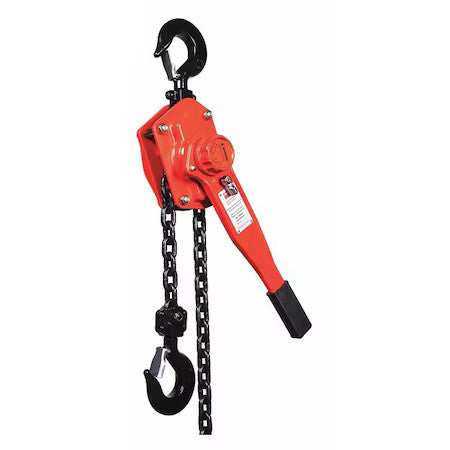 Dayton 29Xp53 Lever Chain Hoist, 6,000 Lb Load Capacity, 5 Ft Hoist Lift, 1
