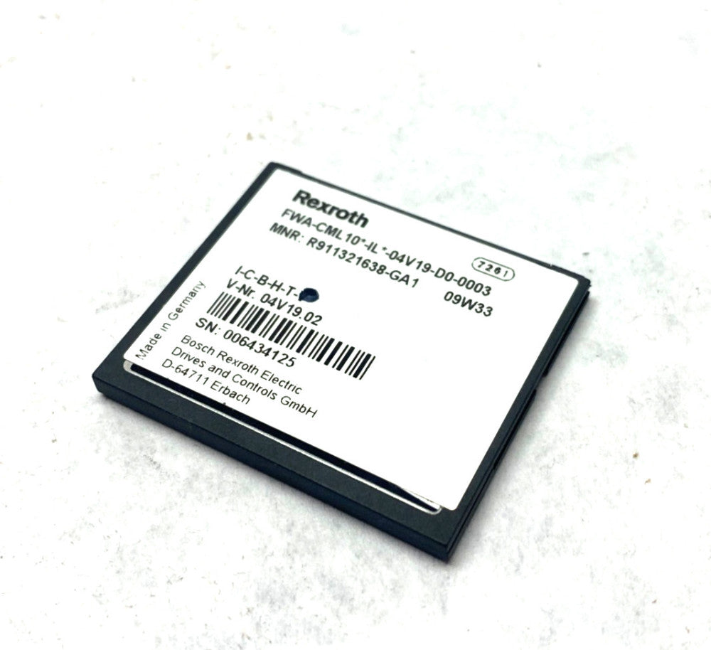 Rexroth R911321638-GA1 IndraControl L10 Firmware Card 04V19.02 V Nr.