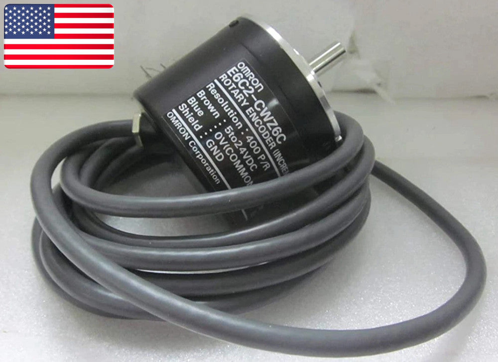 One Brand New Omron E6C2-CWZ6C 400P/R Rotary Encoder - US Stock