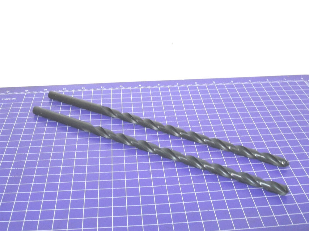13/32" x 12" Oxide HSS Aircraft Extension Drill Bit 135° Lot of 2