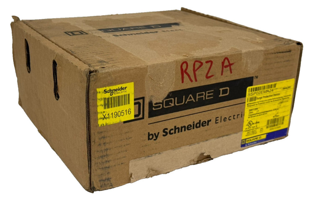 NEW SQUARE D / SCHNEIDER SSP02EMA24 SURGE PROTECTIVE DEVICE 208Y/120V 240kA