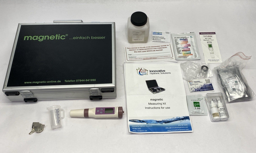 Innovative Hydronic Solutions Magnetic Analyzing Measuring Kit