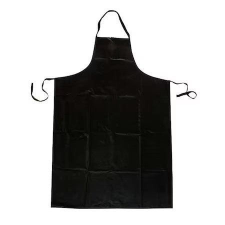 Condor 4T296 Chemical Resistant Bib Apron, Nitrile/Rubber/Polyester, 16 Mil