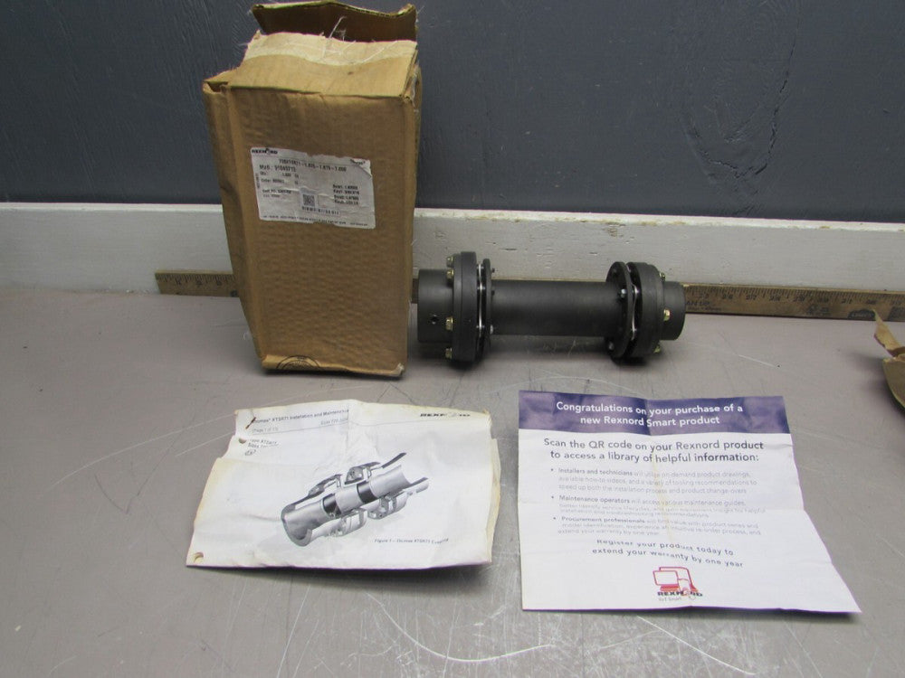 REXNARD / THOMAS XTSR71 ,DISC COUPLING, 726XTSR71-1.625-1.875-7.000, NEW IN BOX!