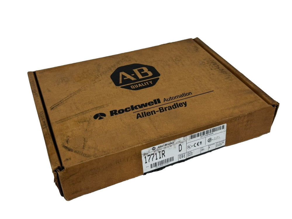ALLEN BRADLEY 1771-IR ANALOG RTD MODULE SER. D CAT. REV. E01 1771IR REFURBISHED