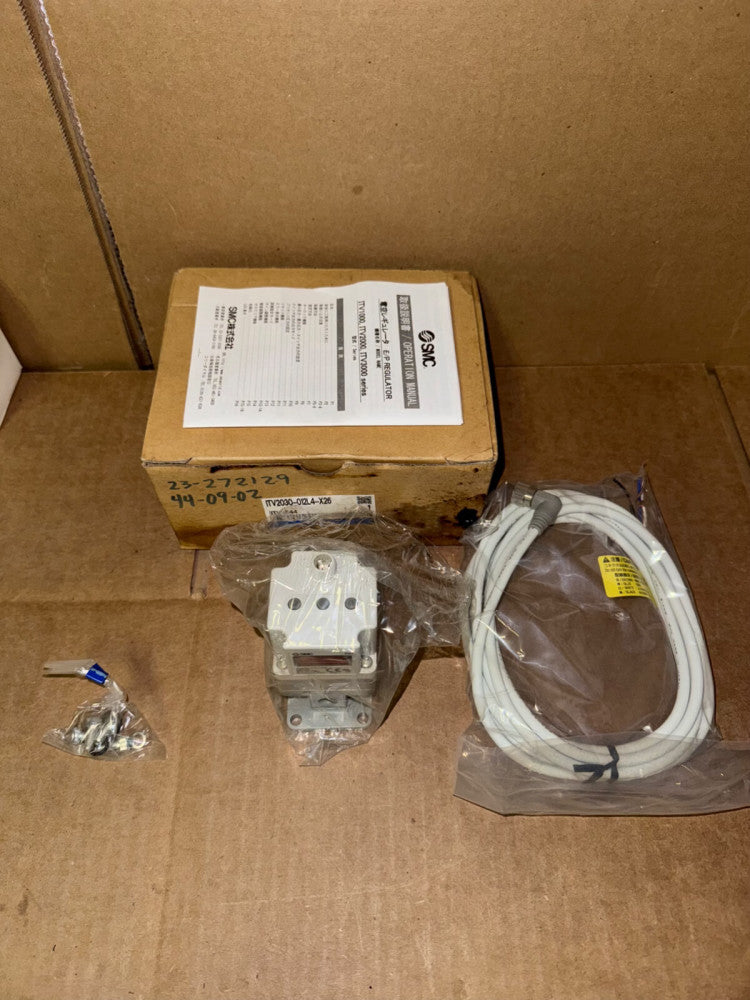 SMC ITV2030-012L4-X26 E/P REGULATOR, 4-20mA, NEW-OPEN BOX! MAKE OFFER!