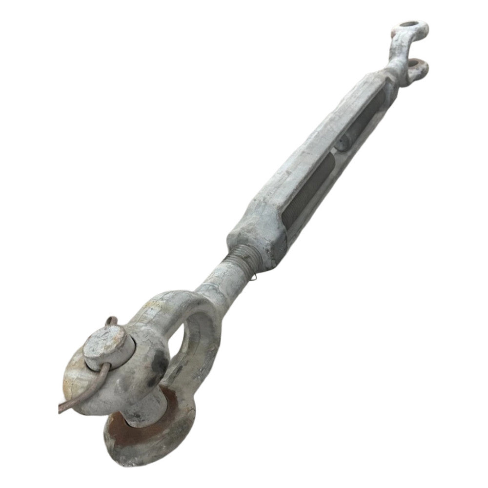 CROSBY 2" X 24" JAW AND JAW  GALVANIZED TURNBUCKLE