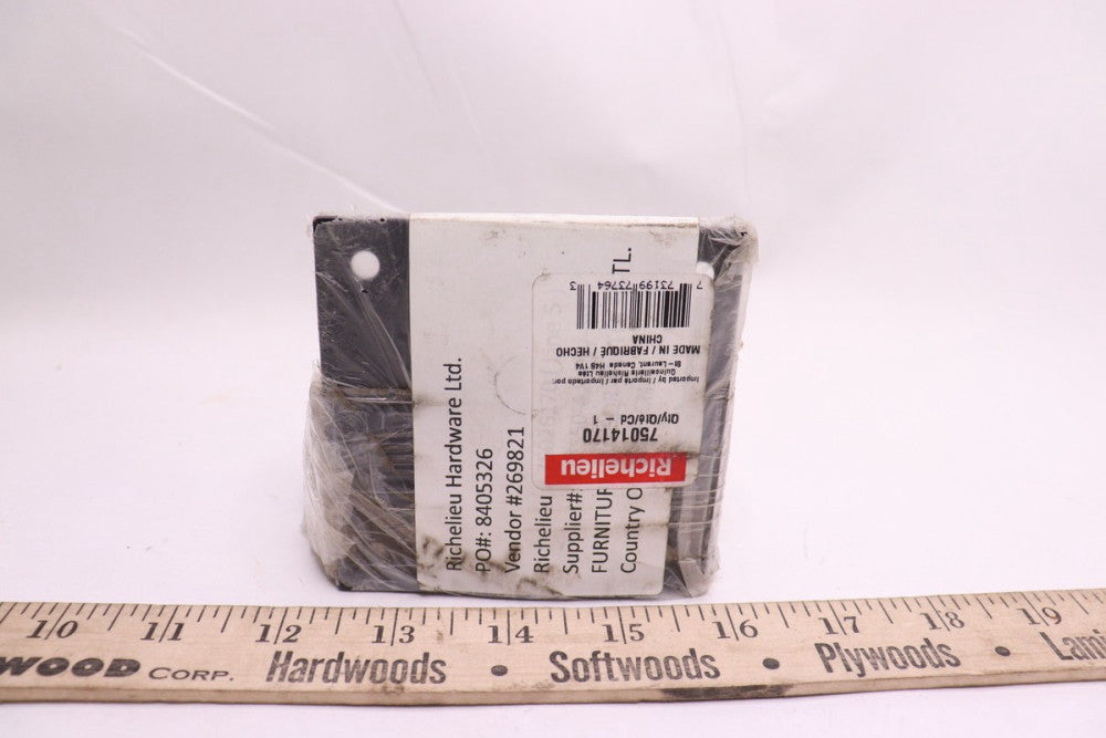 Richelieu Legs 304 Stainless Steel Square 4" 75014170 
