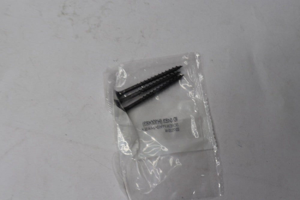 (3-Pk) Screw PFH Black 8" x 2-1/4" H100483 