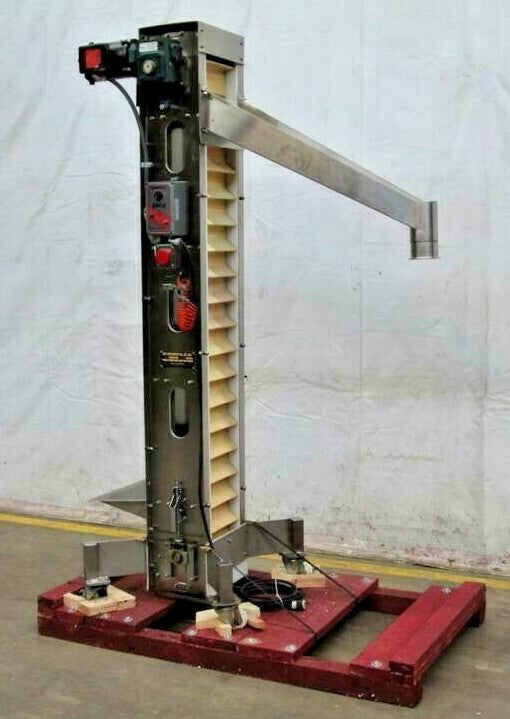 Kamflex Model 751, incline cleated belt feed system