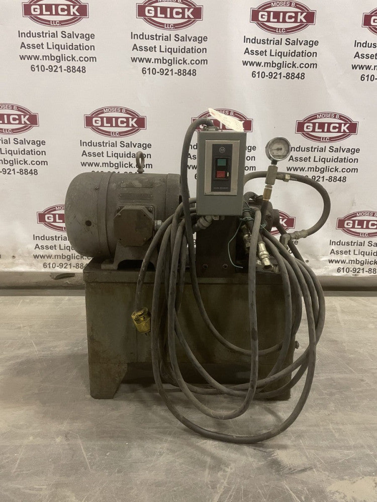 Racine PVQ PNS0 06ER 20 Hydraulic Pump / Power Unit 10gal 1-1/2HP 3PH