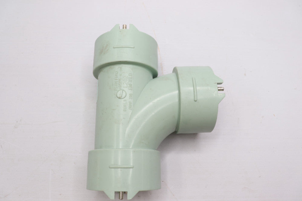 Ipex Enfield Electrofusion Sanitary Tee Polypropylene Green Sch40 2"