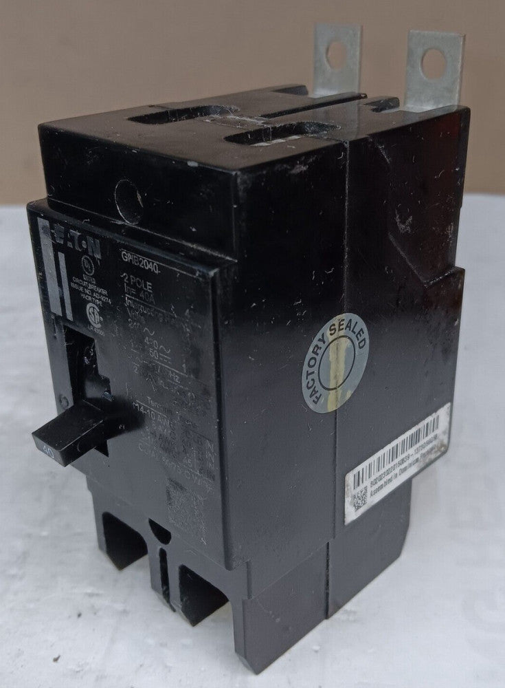 NEW EATON 40 AMP BOLT-ON CIRCUIT BREAKER 2 POLE 277/480 VAC GHB2040