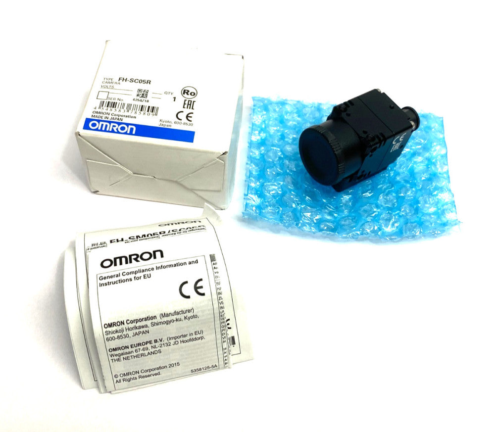Omron FH-SC05R High-Resolution FH Color Camera, Rolling Shutter, 5 m Pixel