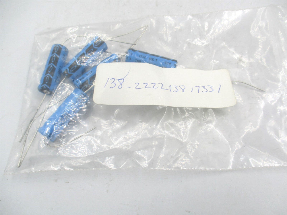 Vishay (13817331) 330u-m 40V 138 KO Axial Electrolytic Capacitor - Lot of 5