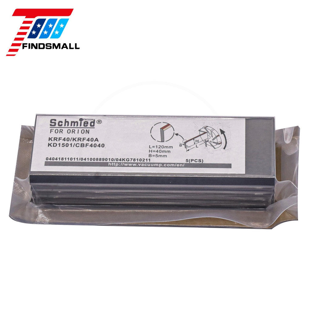 5Pcs Carbon Vanes 04041811011 04100889010 04KG7810211 for ORION Pump KRF40/40A