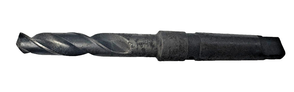 #3 MORSE TAPER SHANK DRILL BIT, SIZE 47/64", OAL 8-1/8"