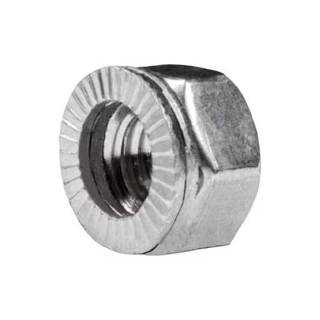 Heico-Lock Hlmg-10/10 2-Piece Wedge Lock Nut, M10-1.5, Steel, Class 10,