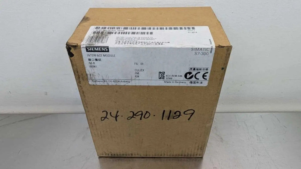 Siemens 6ES7 361-3CA01-0AA0 Interface Module Simatic S7-300