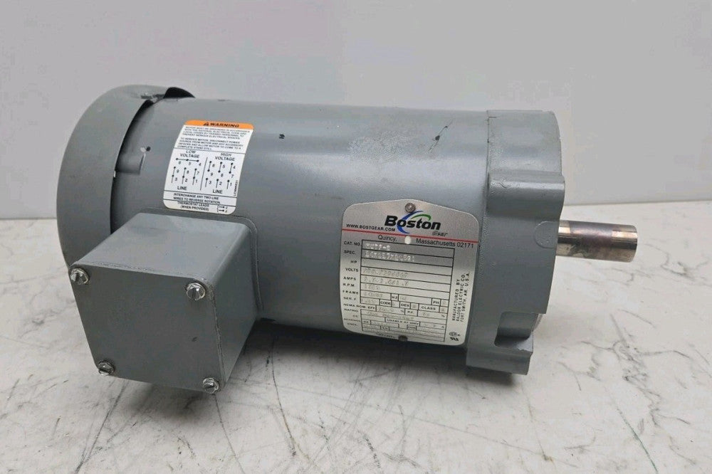 Boston Gear HUTF-B Gear Motor 1 Hp 1725 Rpm 208-230/460V 3 Phase 34K057X269G1
