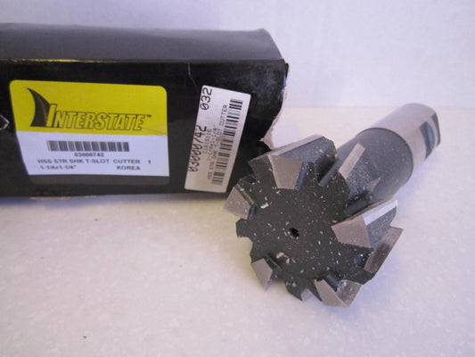 (C1615116) 2-7/32 x 1-3/32 x 5-3/8" OAL High Speed Steel Staggered T-Slot Cutter