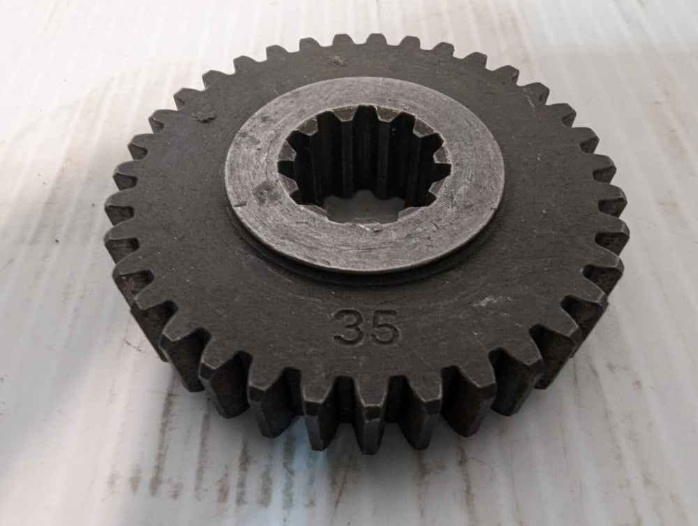 35 Tooth Gear 2.25" Outer Diameter  11 Tooth .75" Bore .5" Thick